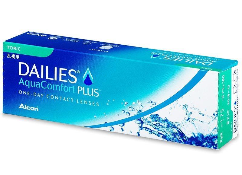 Dailies AquaComfort Plus Toric (30 čoček), Dailies, AquaComfort, Plus, Toric, 30 čoček,